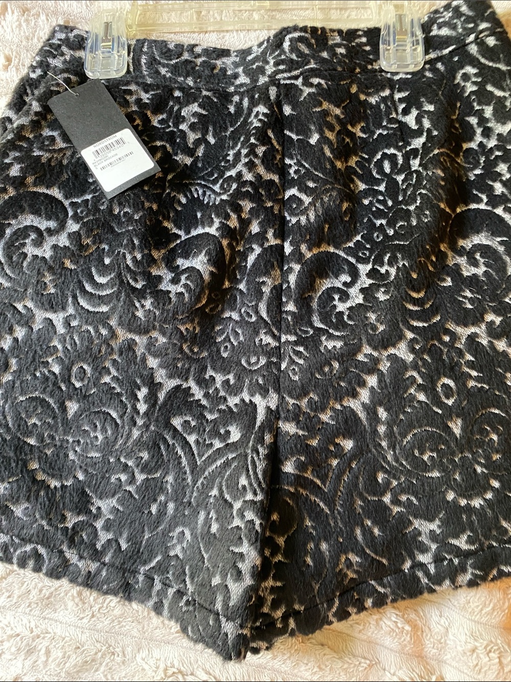 NWT, Women Paisley Fabric Design Shorts.